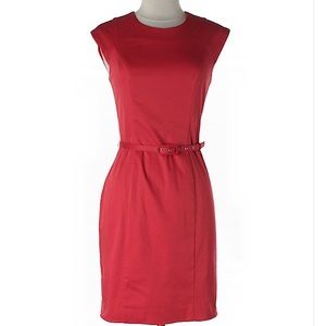 French Connection Belted Dress EUC